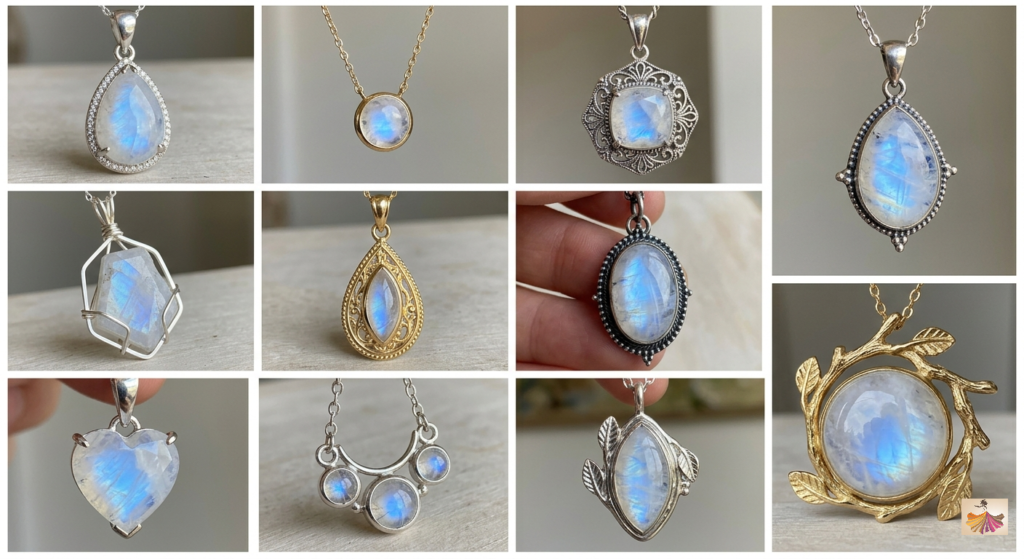 Moonstone Pendants