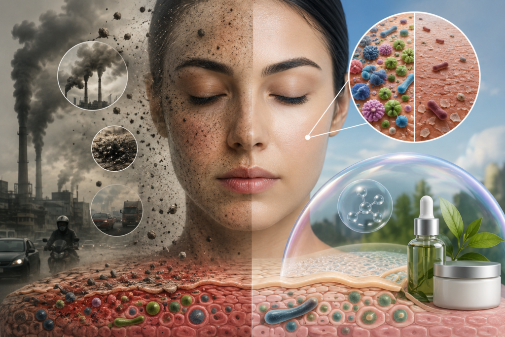 Pollution causes Microbiome Imbalance