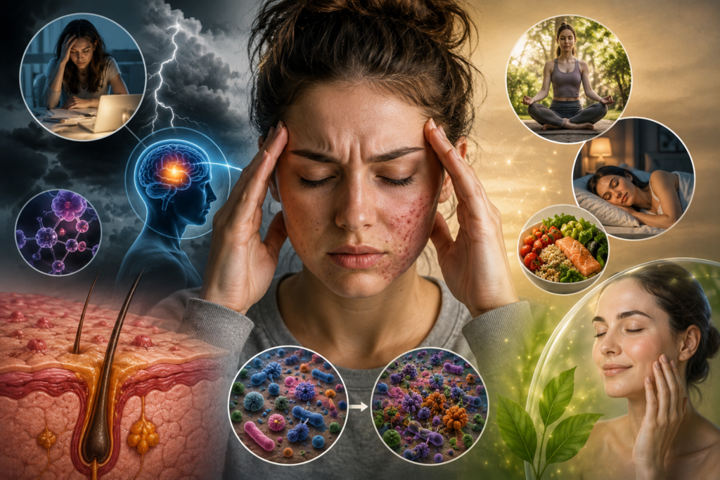Stress causes Microbiome Imbalance