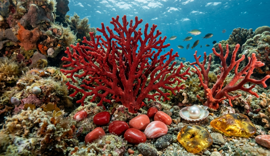 Types of Gemstones like Coral Gemstones