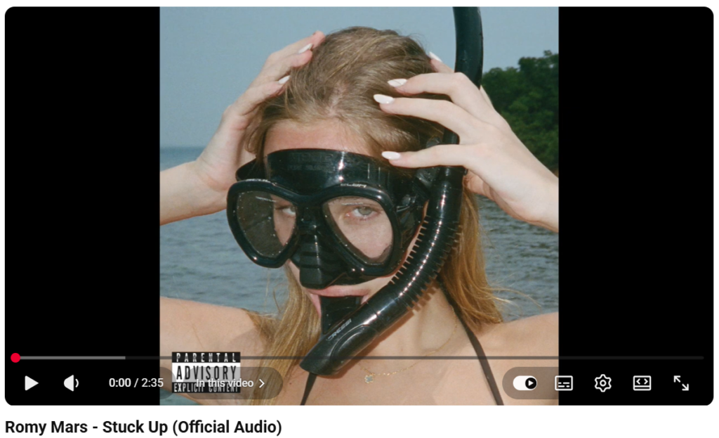 Romy Mars Song Stuck Up
