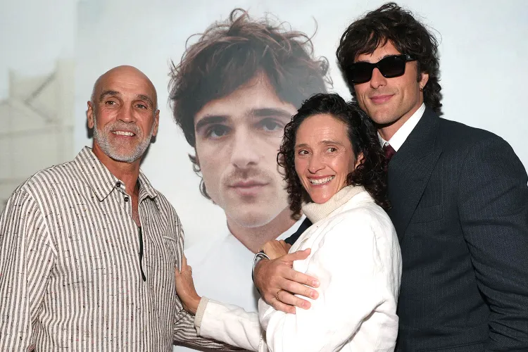 Jacob Elordi With Mother & Father
