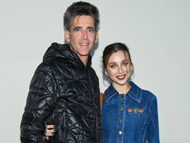 Emma Chamberlain With Her Father