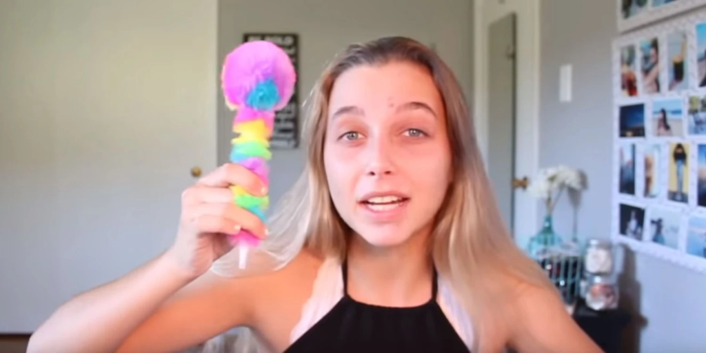 Emma Chamberlain Product Advertisement