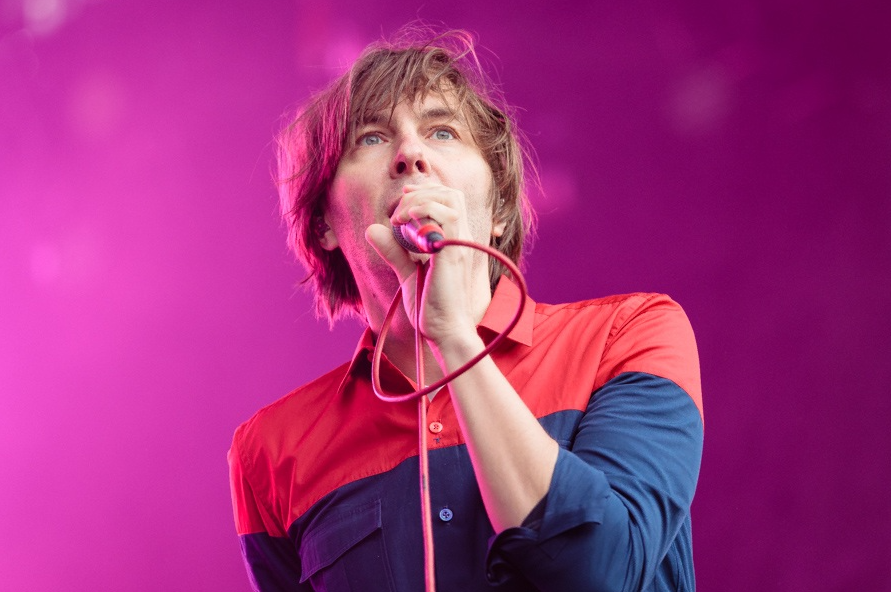 Thomas Mars Lead vocalist of Indie-Pop Band Phoenix
