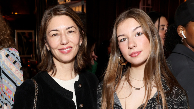 Romy Mars With Her Mother Sofia Coppola