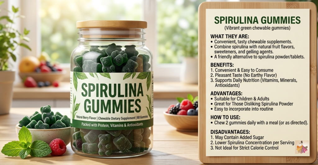 How to Use Spirulina Gummies?