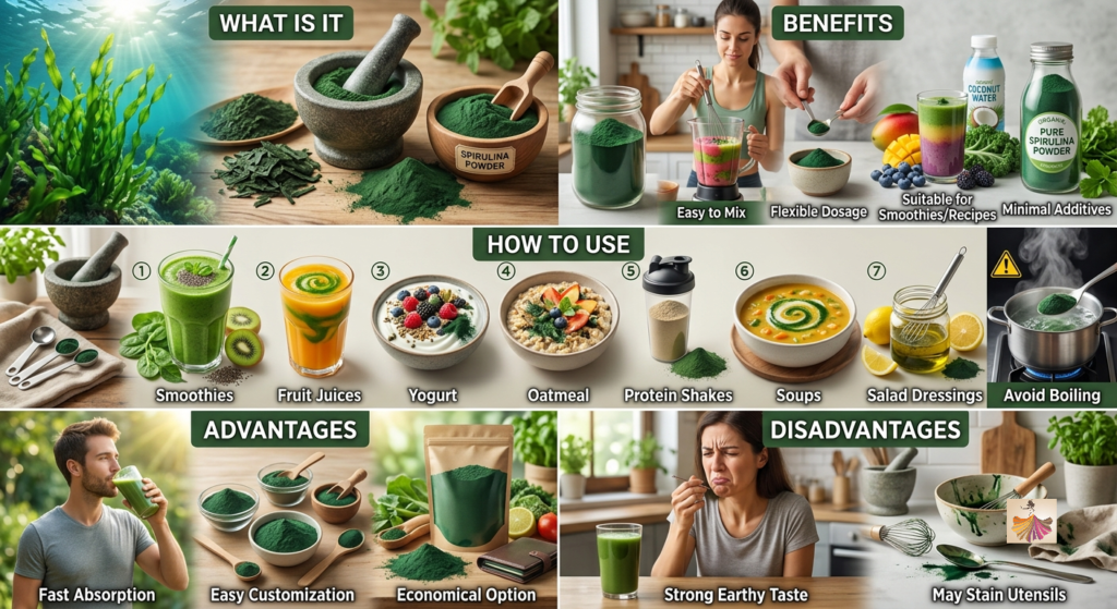 How to Use Spirulina Powder?