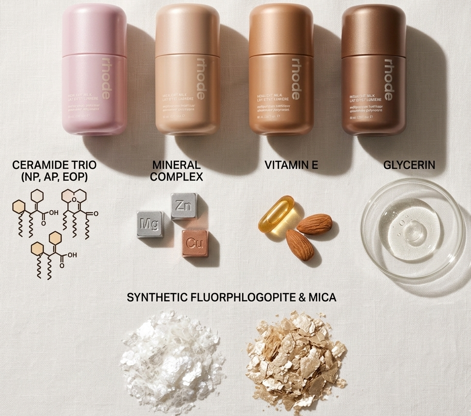 Key Ingredients Breakdown For Rhode Highlight Milk