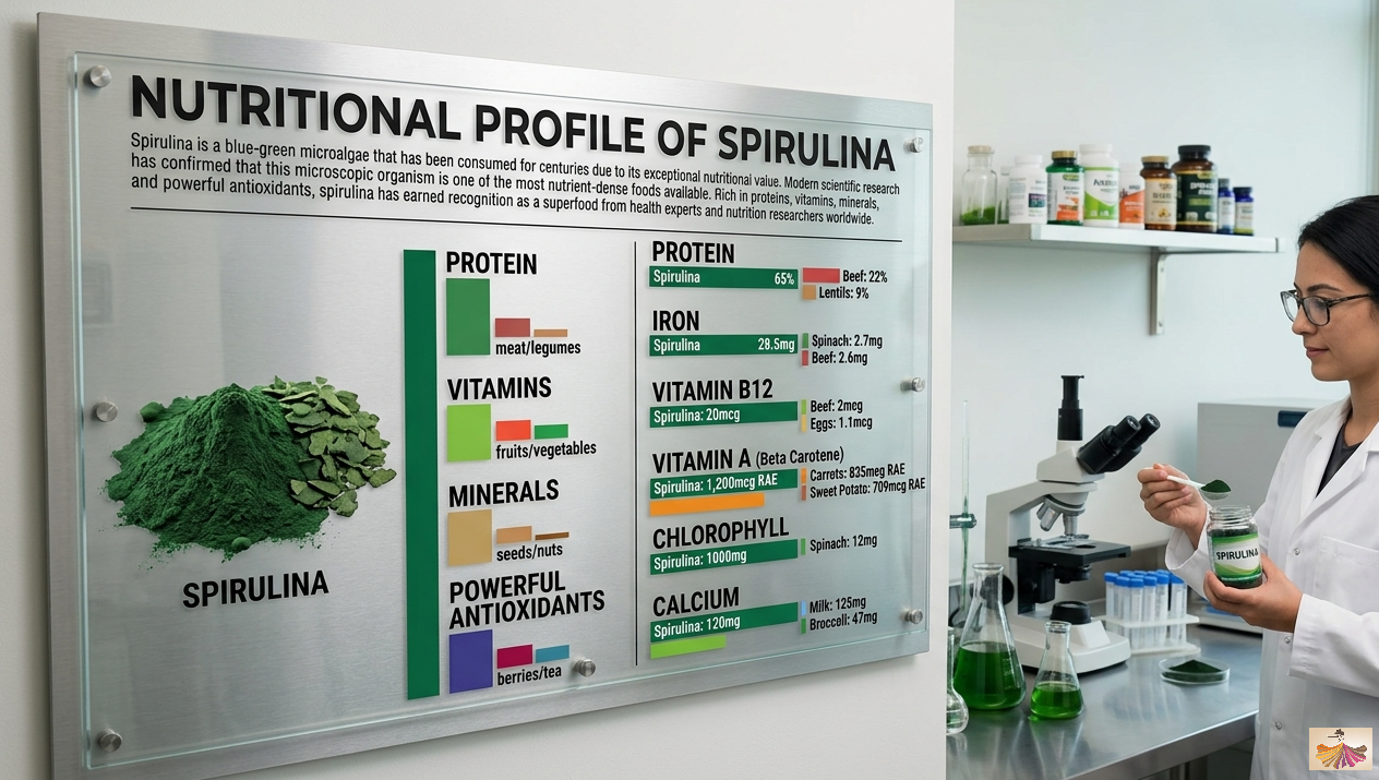 Nutritional Profile of Spirulina