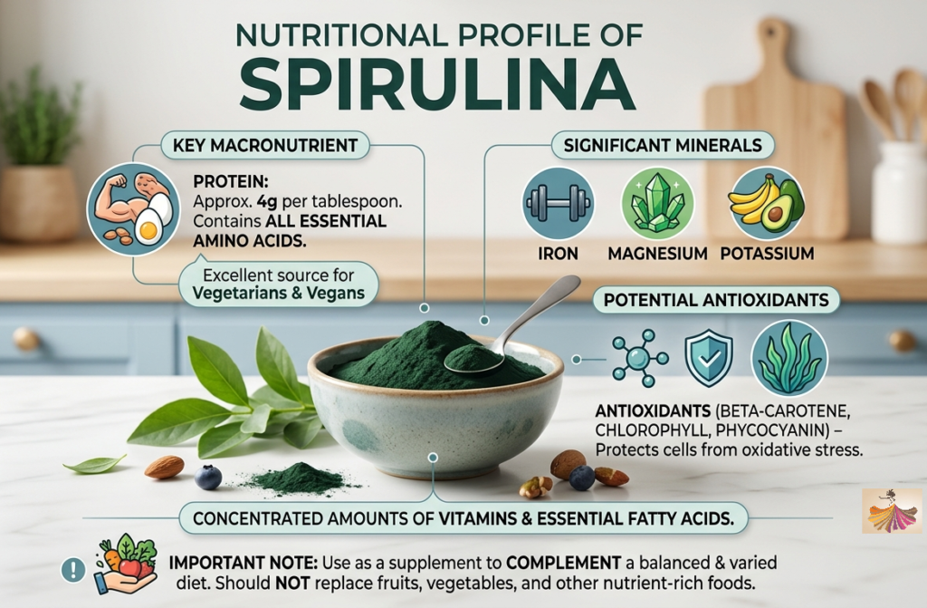 Nutritional Profile of Spirulina