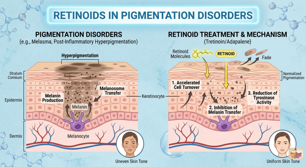Retinoids in Pigmentation Disorders