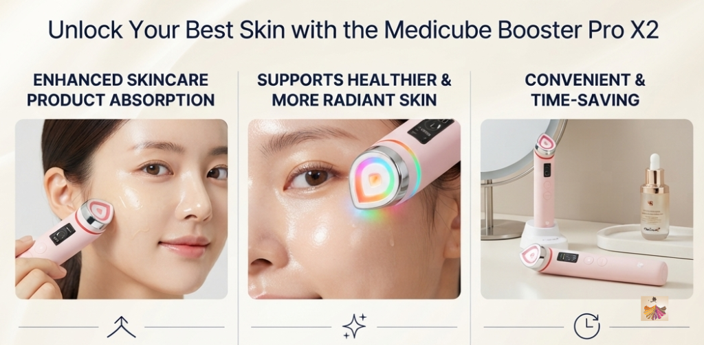 Benefits of Medicube Booster Pro X2