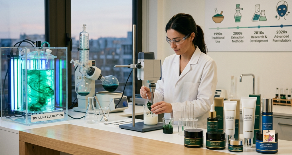 Evolution of Spirulina