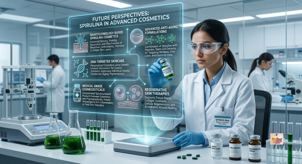 Future Perspectives of Spirulina in Cosmetics or Skincare