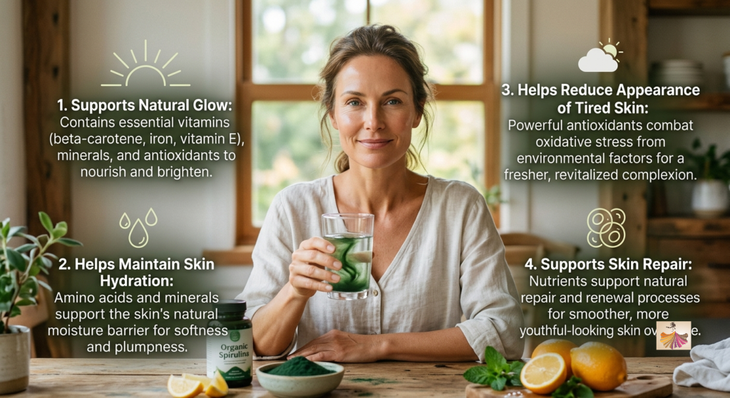 Spirulina for Healthy Skin